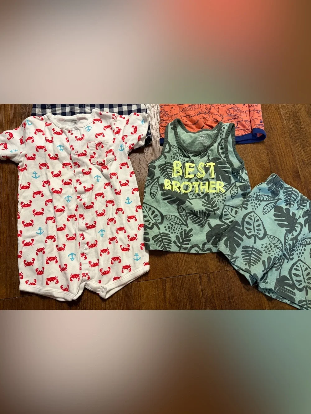 Four Rompers